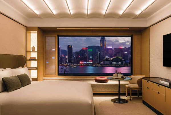 Nuansa Asia Timur yang mewah dengan warna dan dekorasi tradisional